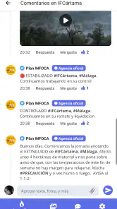 Incendios Forestales España screenshot