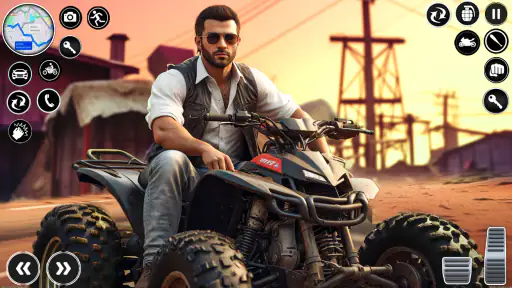 Indian Gangster Bike Games screenshot