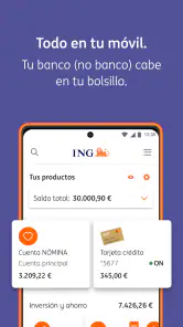 ING - Banca Móvil y Finanzas screenshot