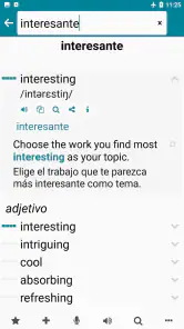 Inglés - Español screenshot