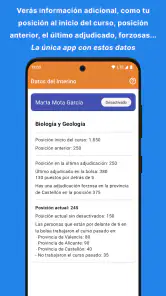 Interinos CV. Bolsas Educación screenshot
