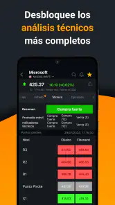 Investing.com Bolsa & Finanzas screenshot