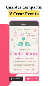 Invitaciones Digitales Tarjeta screenshot