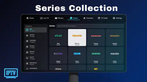 IPTV - Android TV screenshot