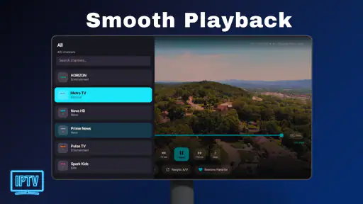 IPTV - Android TV screenshot