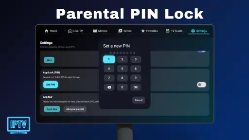 IPTV - Android TV screenshot