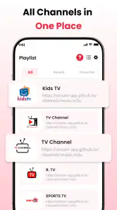 IPTV Online Player: Live TV screenshot