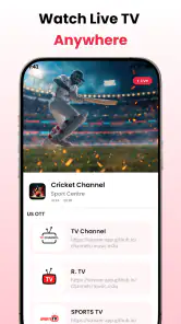 IPTV Online Player: Live TV screenshot