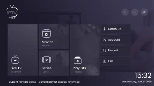 IPTV Pro - Smarters Player screenshot