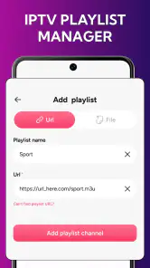 IPTV Smart Player: TV Live screenshot