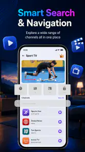 IPTV Smart Player & TV Online screenshot
