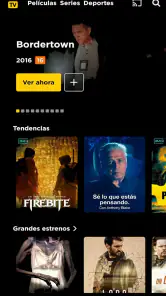 Jazztel TV screenshot