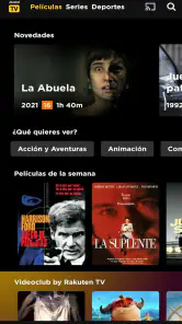 Jazztel TV screenshot