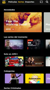 Jazztel TV screenshot