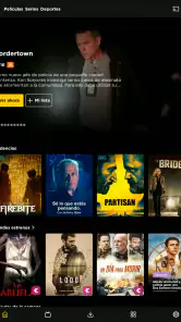 Jazztel TV screenshot