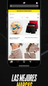 JD Sports screenshot