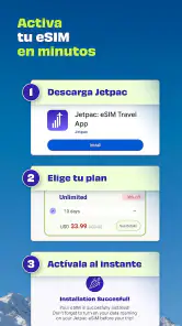 Jetpac: eSIM Travel App screenshot