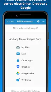 JetSign: Rellenar y firmar PDF screenshot