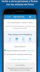 JetSign: Rellenar y firmar PDF screenshot