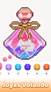Jewelscapes: Color by Number screenshot