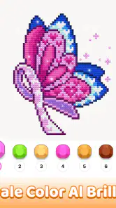 Jewelscapes: Color by Number screenshot