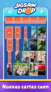 Jigsaw Drop: Solitaire Puzzle screenshot