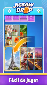 Jigsaw Drop: Solitaire Puzzle screenshot