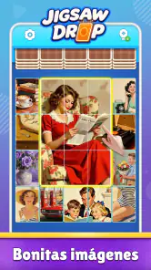 Jigsaw Drop: Solitaire Puzzle screenshot