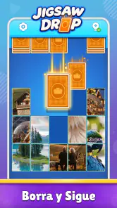 Jigsaw Drop: Solitaire Puzzle screenshot