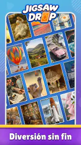 Jigsaw Drop: Solitaire Puzzle screenshot