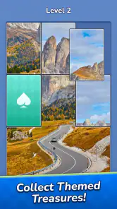 Jigsawcard Solitaire Puzzle screenshot