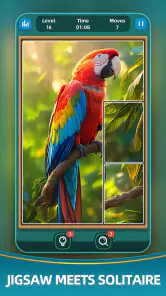 Jigtile: Jigsaw Solitaire screenshot