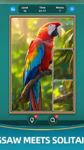 Jigtile: Jigsaw Solitaire screenshot