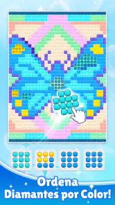 Juego de Clasificar Diamantes screenshot