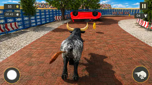 Juego de corridas de toros screenshot