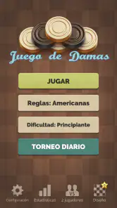 Juego de Damas screenshot
