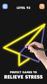 Juego de Dibujo Sola Línea screenshot