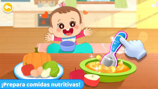 Juego de Panda:Cuidado de Bebé screenshot