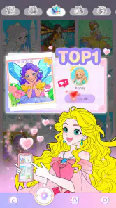 Juego de Princesas: Colorear screenshot
