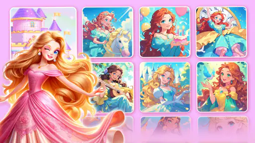Juego de Princesas: Colorear screenshot
