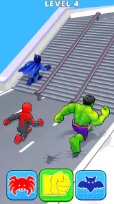 Juegos de cambio de superhéroe screenshot