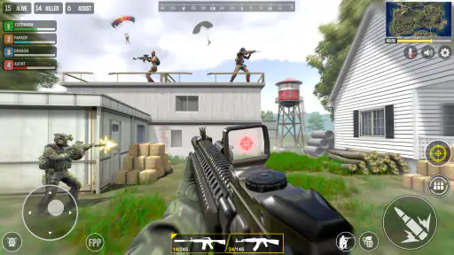 Juegos de disparar armas screenshot