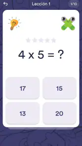 Juegos de multiplicación niños screenshot