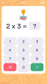Juegos de multiplicación niños screenshot