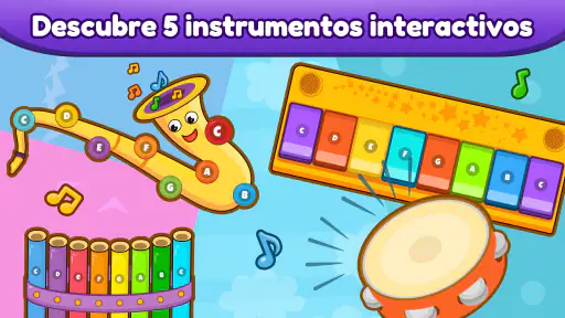 Juegos de piano para bebés screenshot