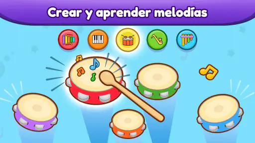 Juegos de piano para bebés screenshot