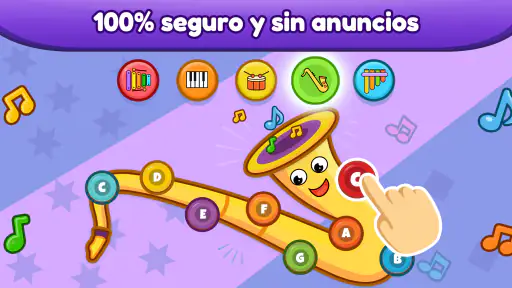 Juegos de piano para bebés screenshot