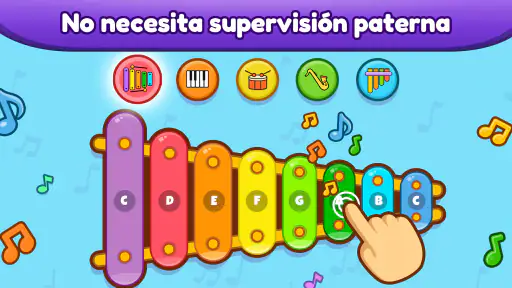 Juegos de piano para bebés screenshot