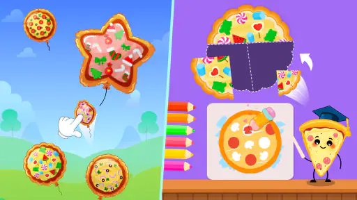 Juegos de pizza para niños screenshot