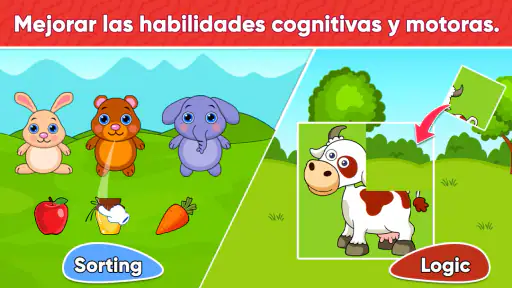 Juegos para niños de 2+ años screenshot